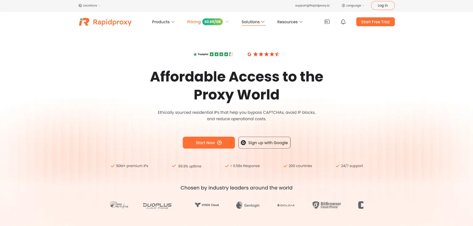 Screenshot 2 of Rapidproxy