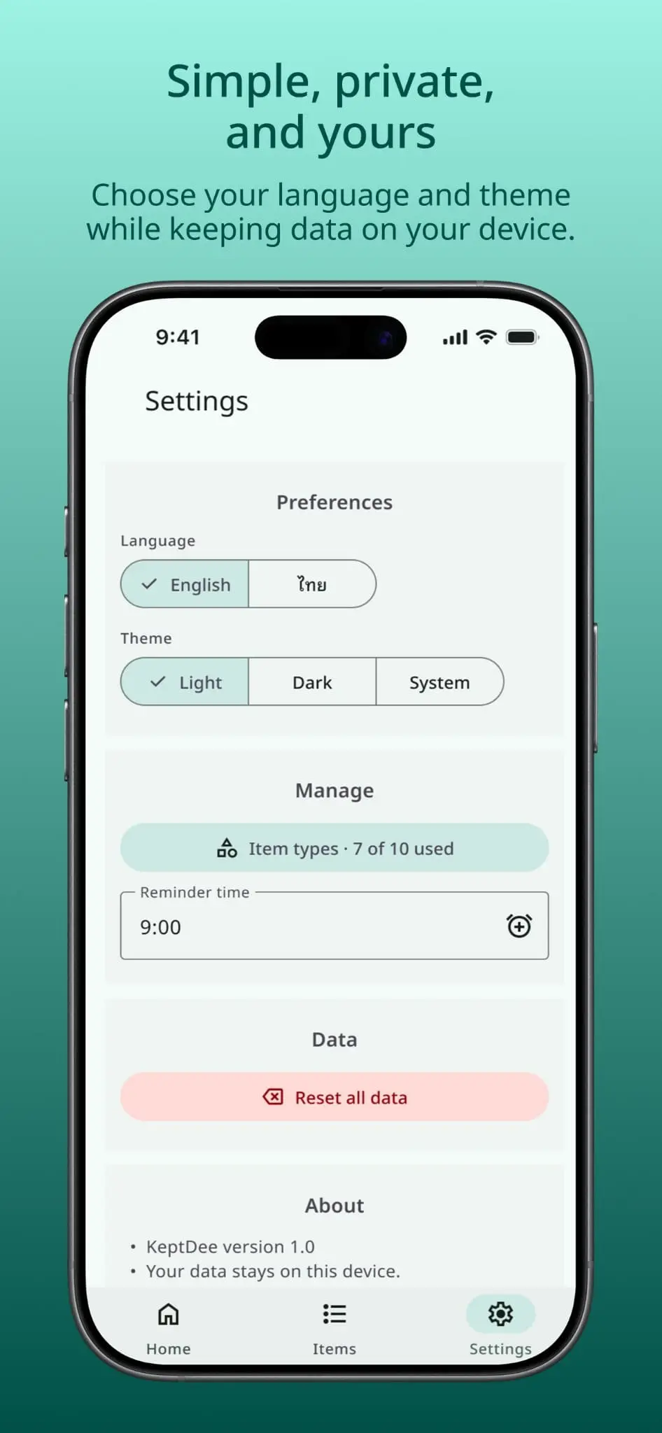 Screenshot 7 of KeptDee