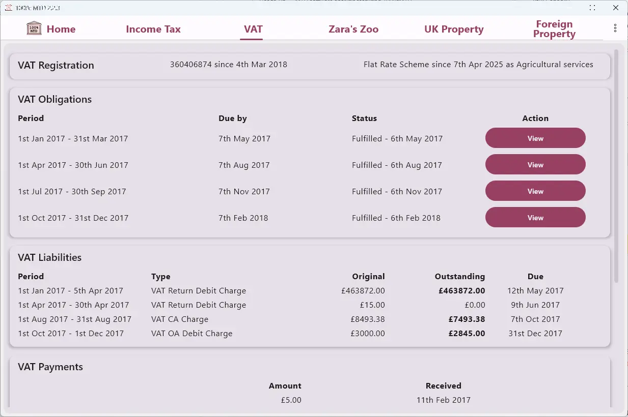 Screenshot 5 of Best MTD Income Tax Bridging Software UK