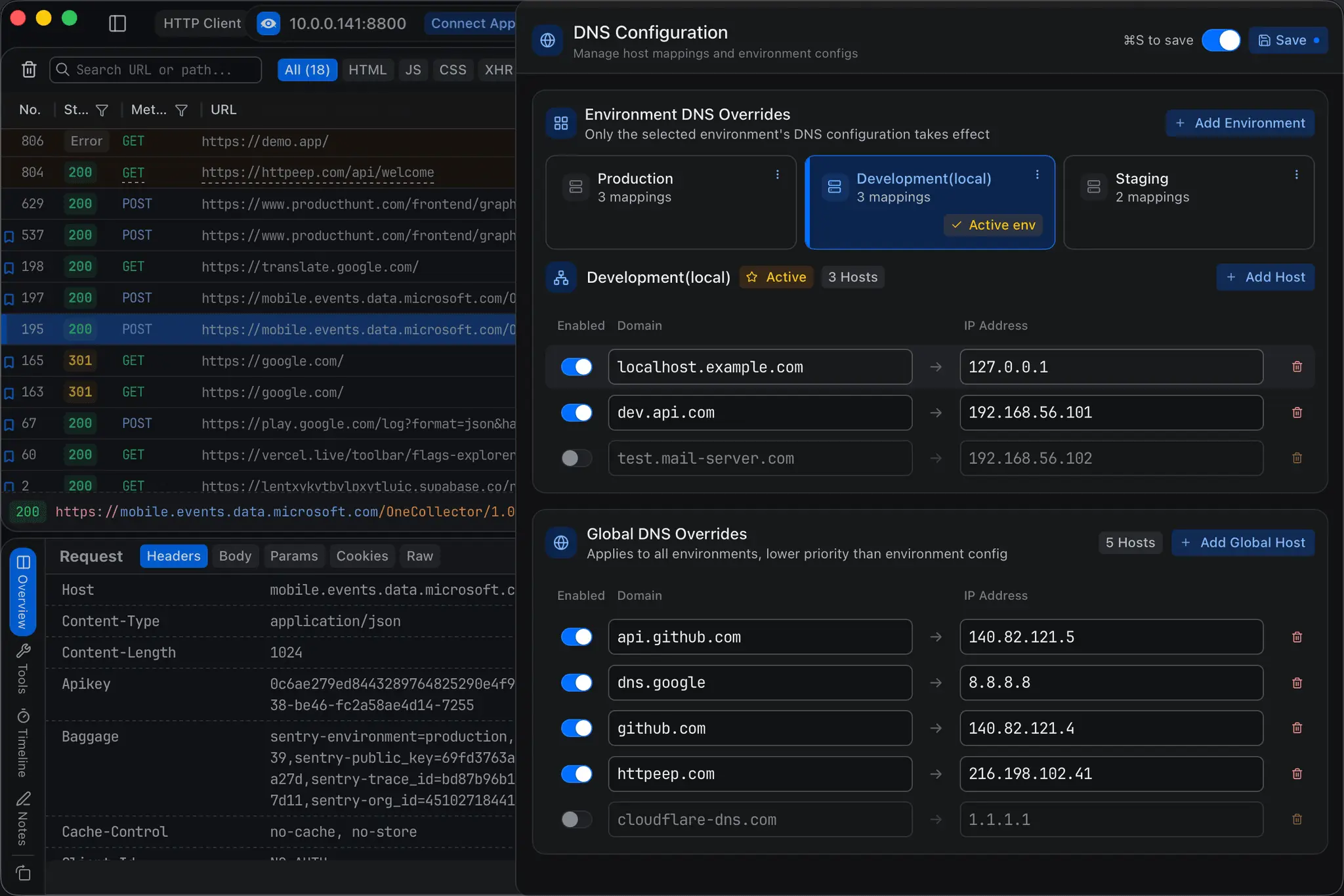 Screenshot 6 of HTTPeep