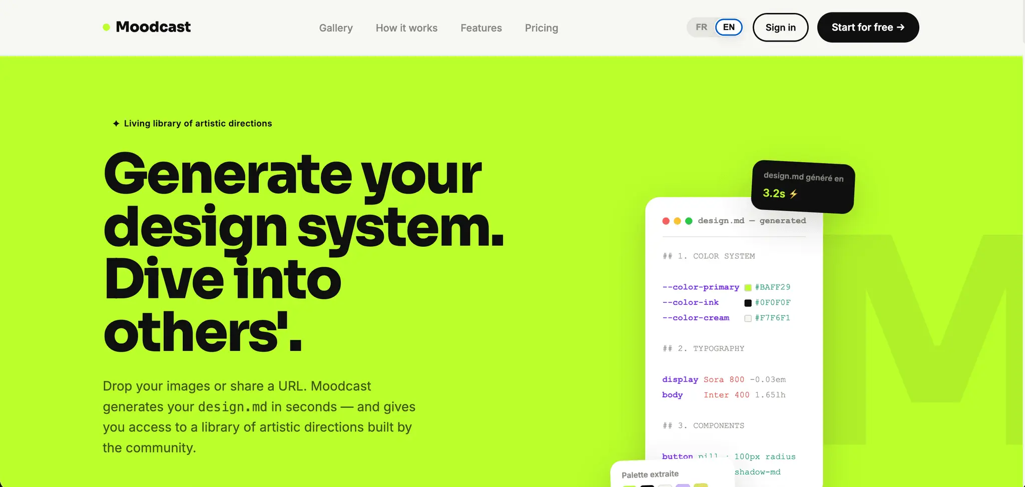 Screenshot 1 of Moodcast