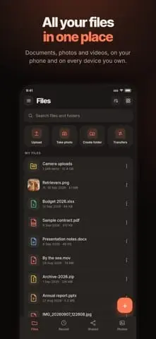 Screenshot 1 of OUR Cloud