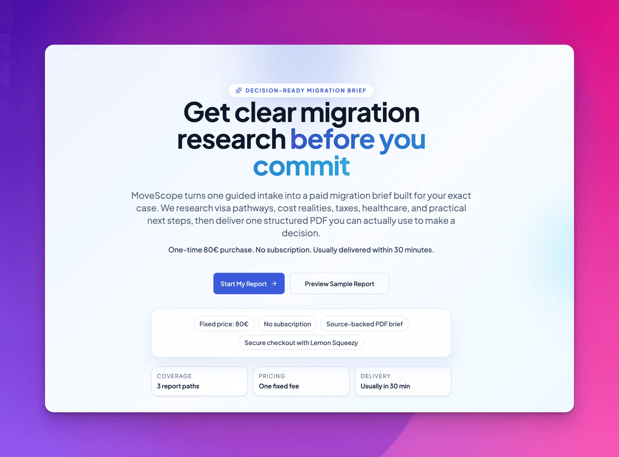 Screenshot 1 of MoveScope