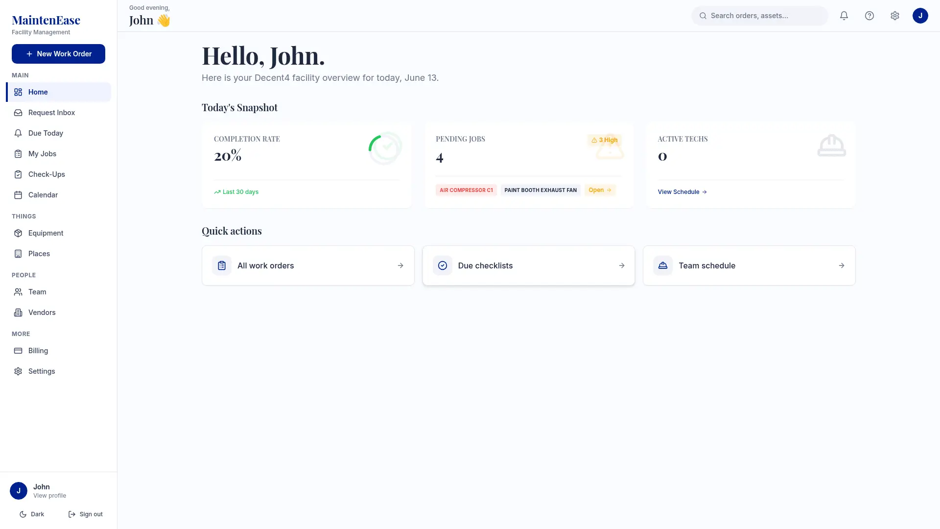 Screenshot 2 of MaintenEase