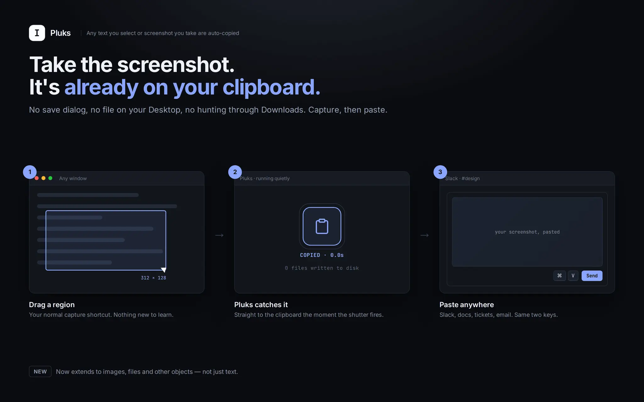 Screenshot 3 of Pluks - Productive Clipboard