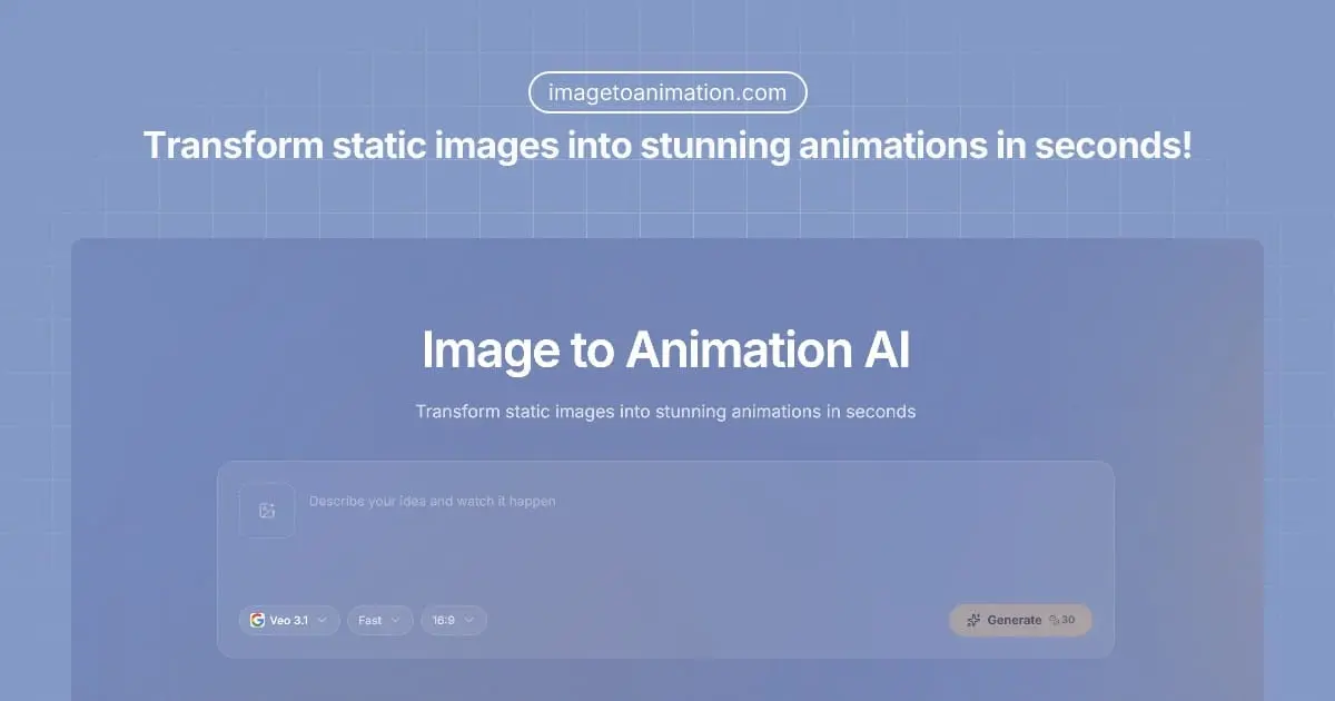 Screenshot 1 of Image to Animation