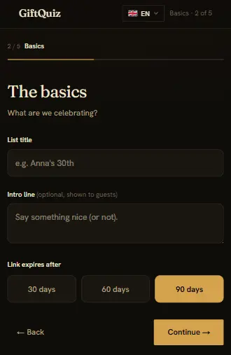 Screenshot 3 of GiftQuiz