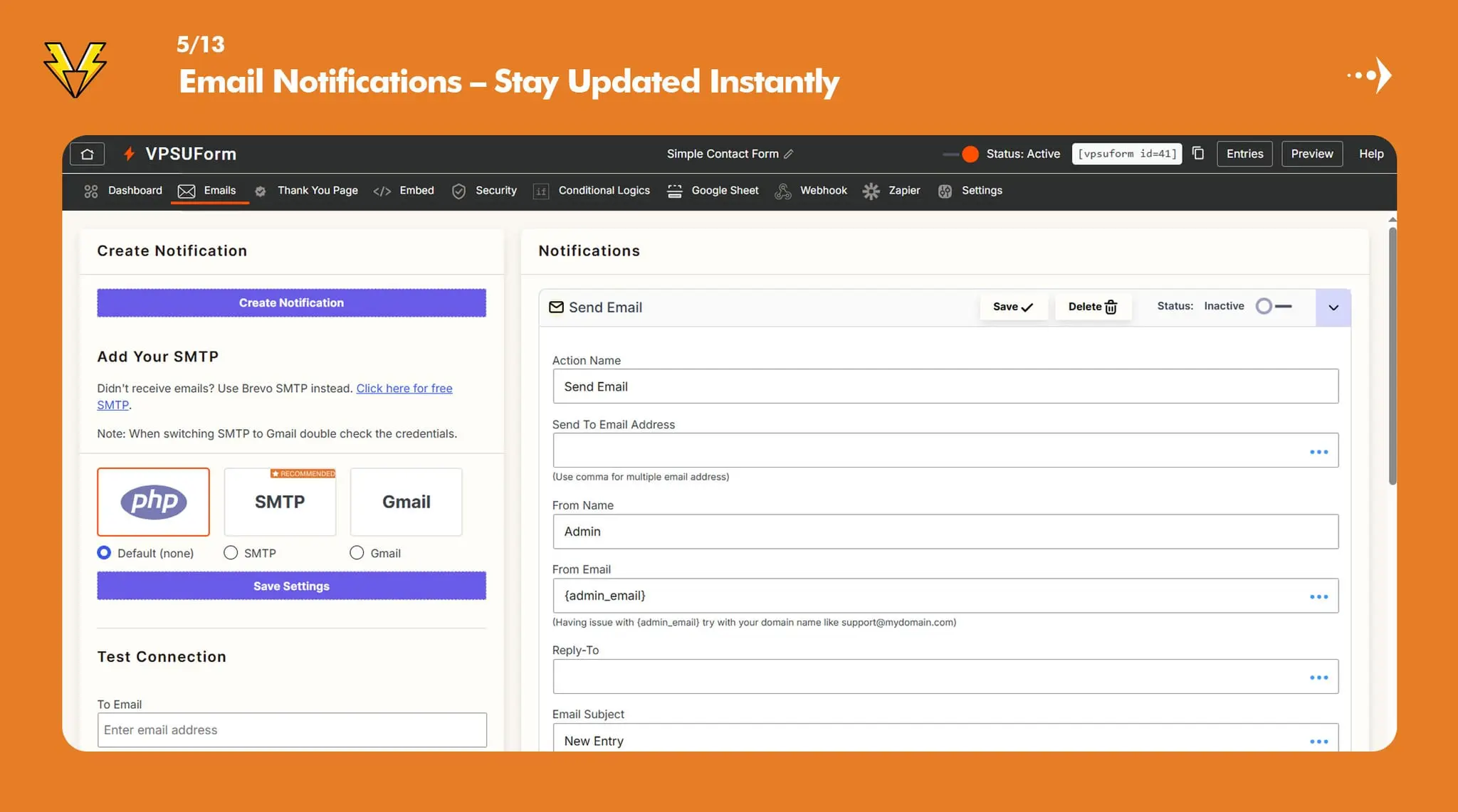 Screenshot 5 of VPSUForm
