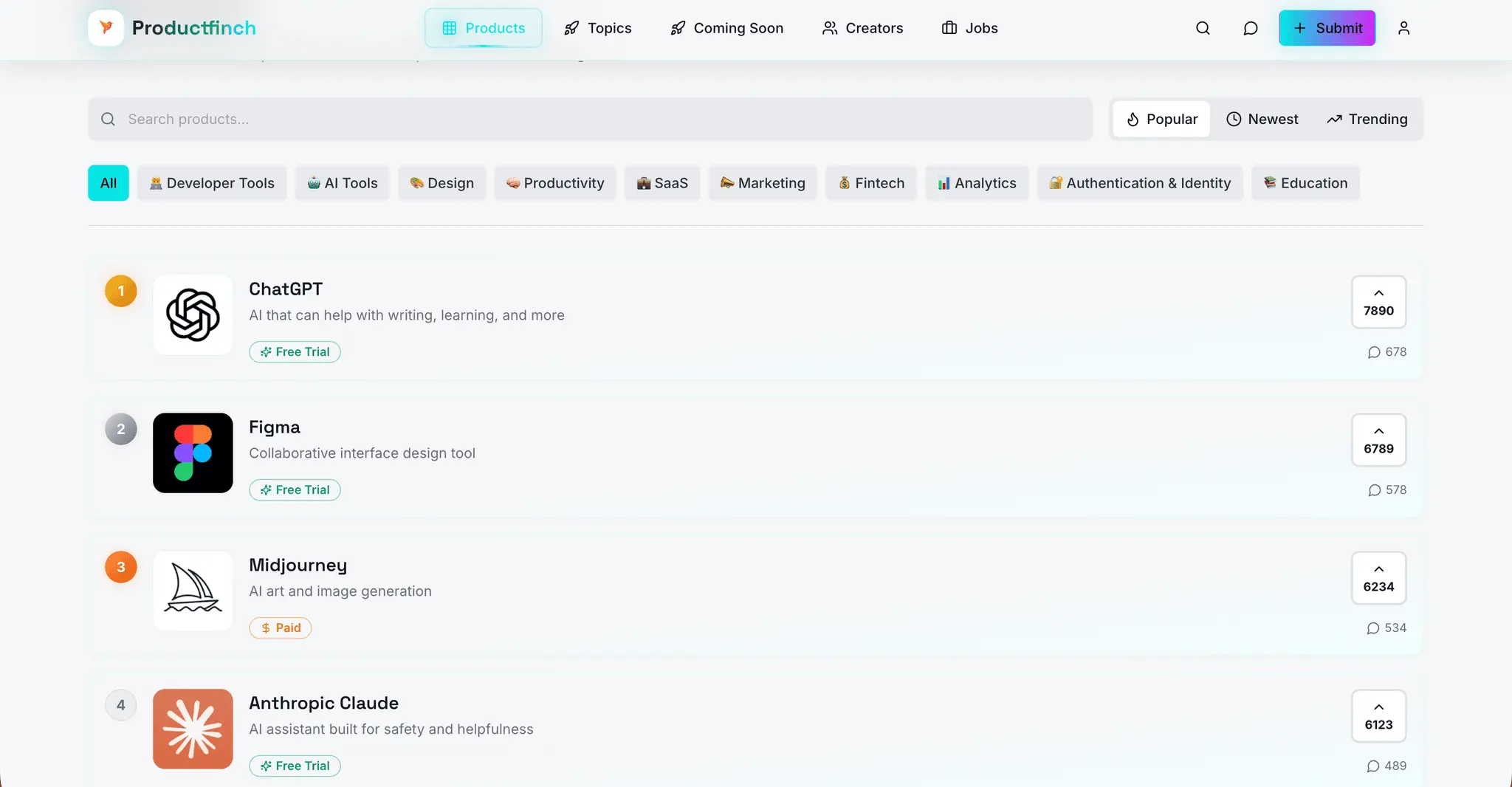 Screenshot 2 of ProductFinch