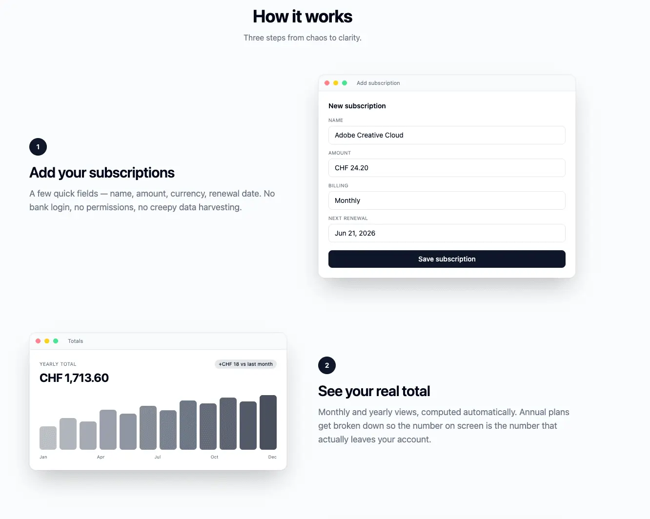Screenshot 3 of Subscription Keeper