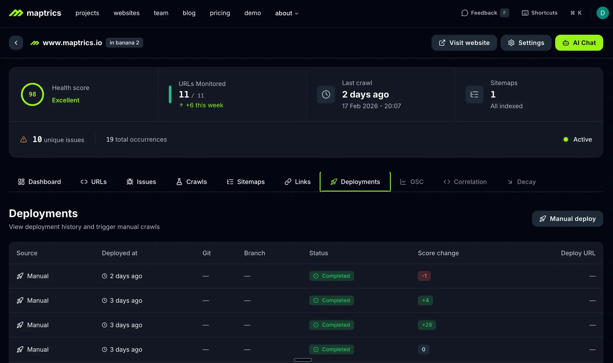 Screenshot 2 of Maptrics