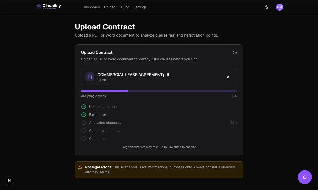 Screenshot 6 of Clausibly