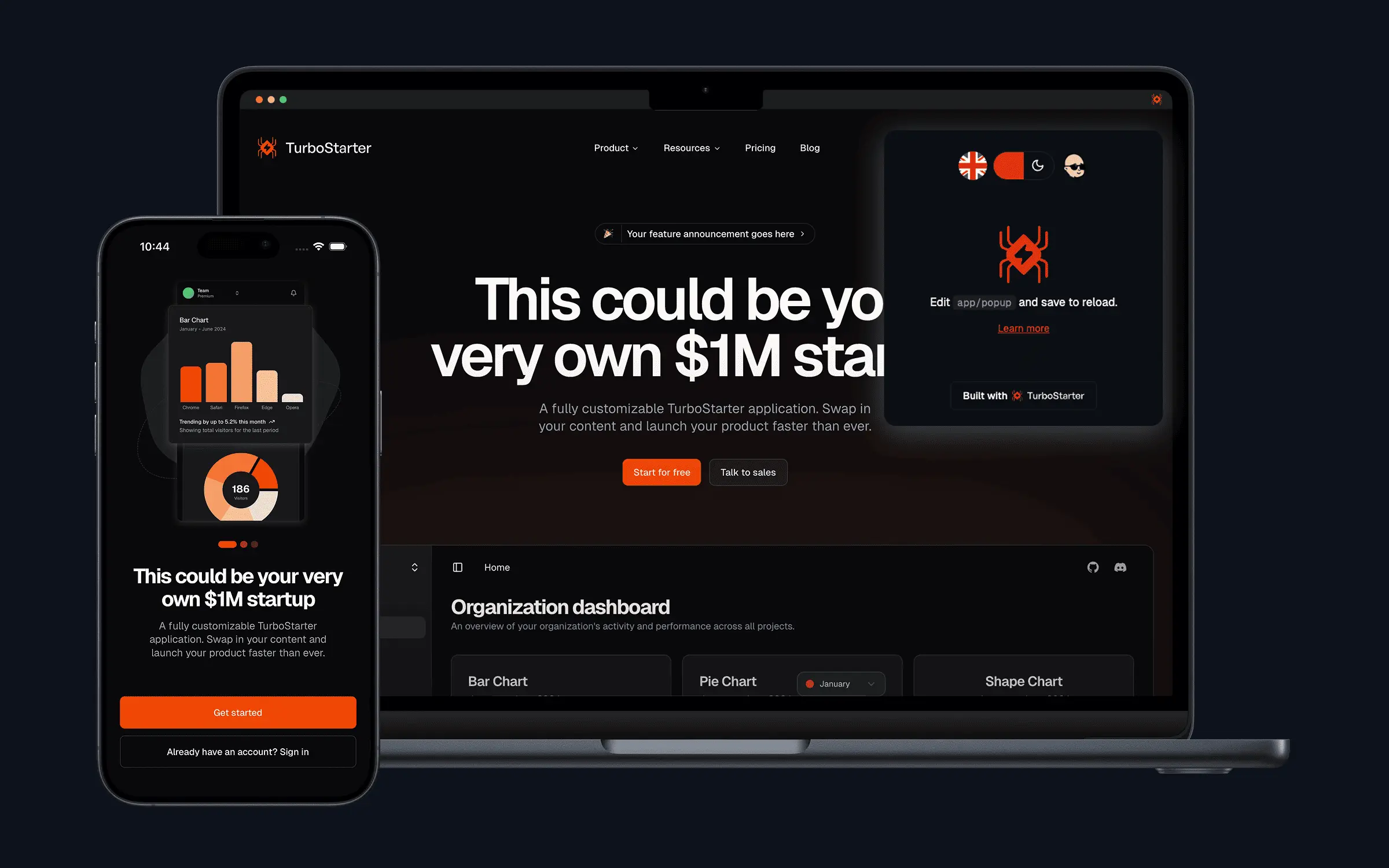 Screenshot 3 of TurboStarter