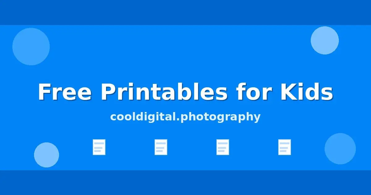 Screenshot 1 of Free Printables for Kids