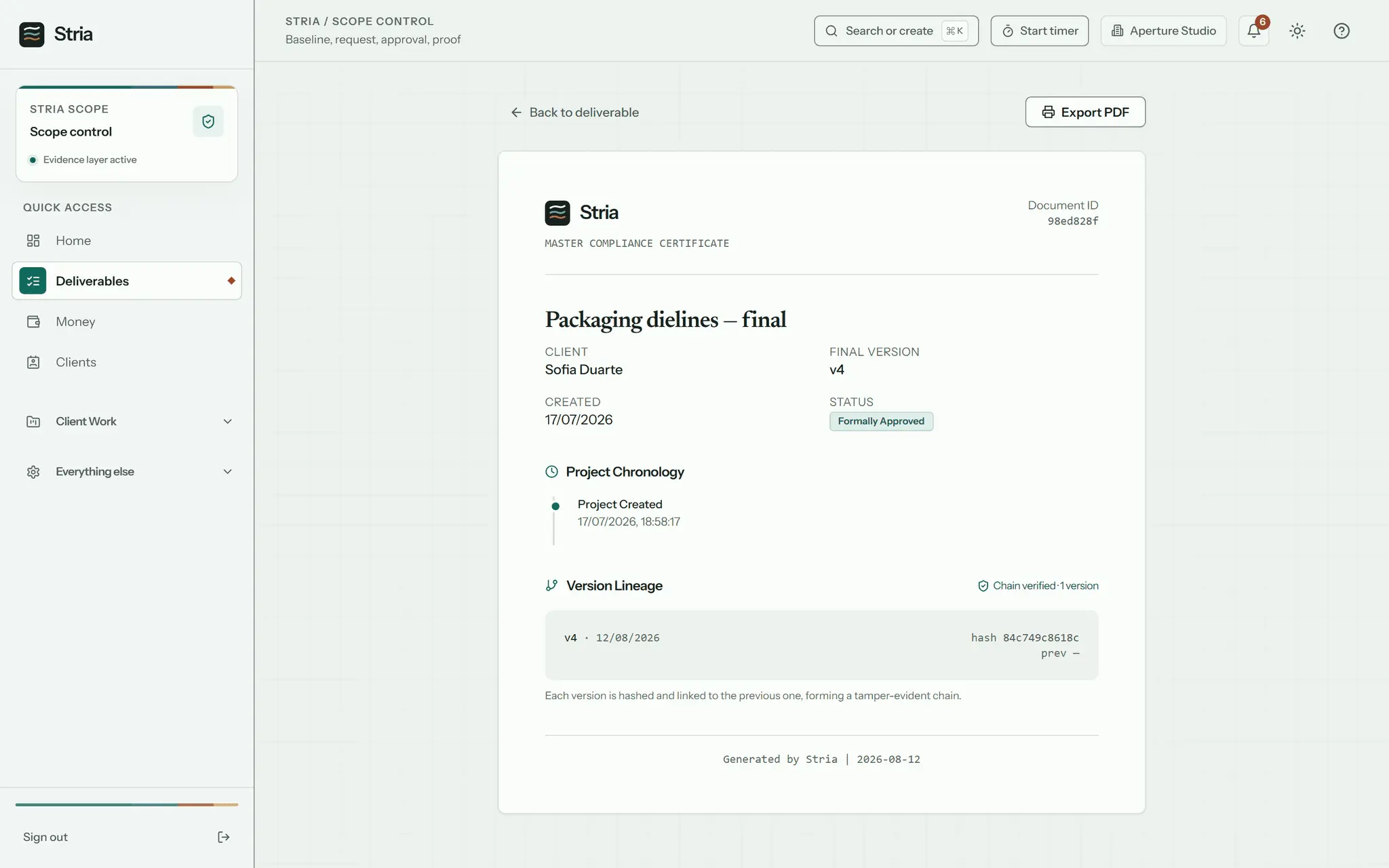 Screenshot 3 of Stria