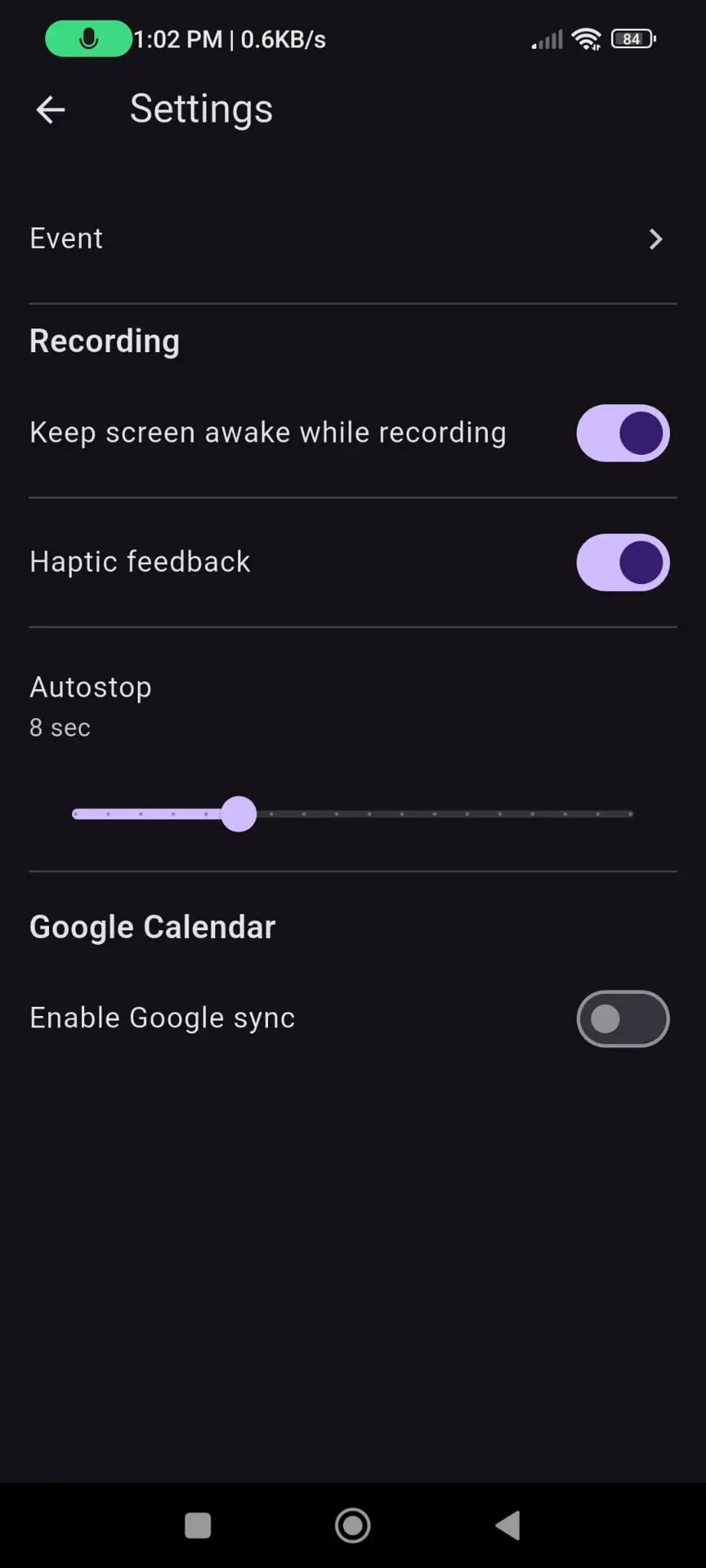 Screenshot 4 of Hands Free Appointment Offline