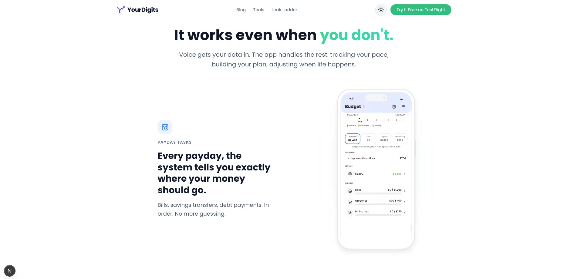 Screenshot 1 of YourDigits