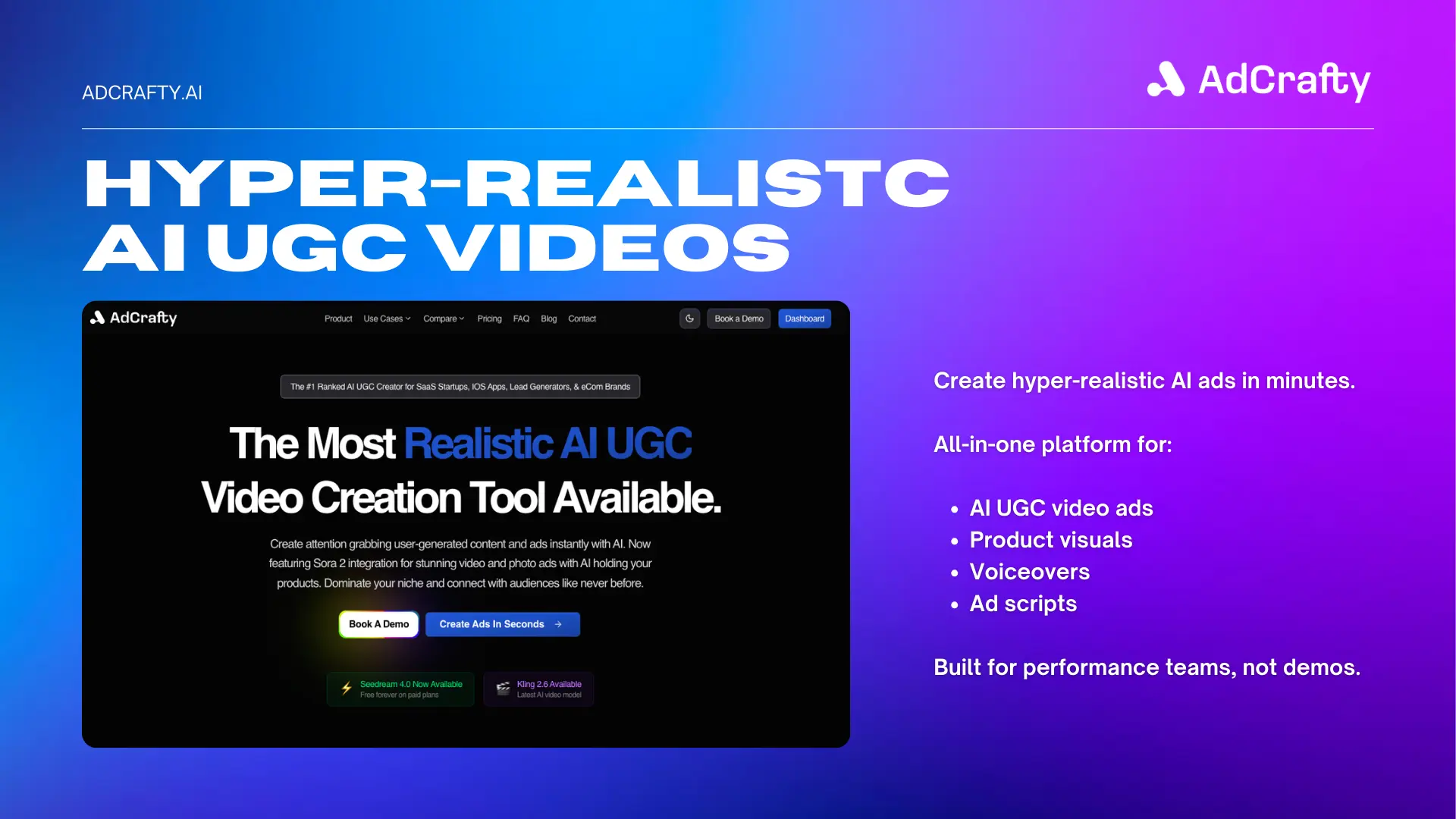 Screenshot 7 of AdCrafty | Realistic AI UGC Videos