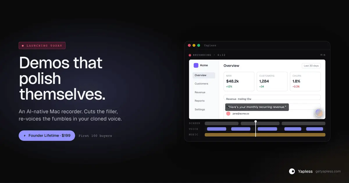 Screenshot 1 of Yapless