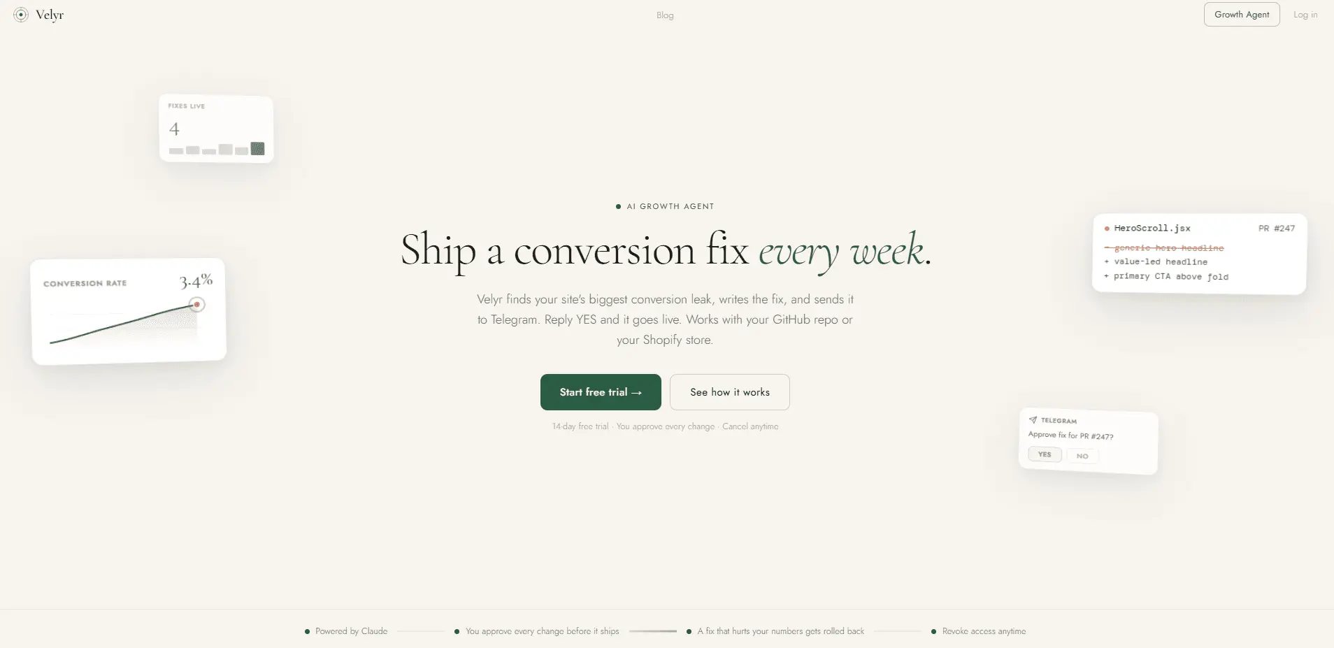 Screenshot 1 of Velyr
