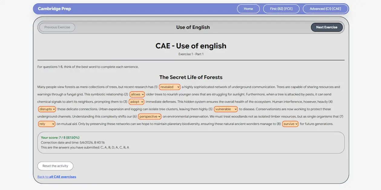 Screenshot 5 of Cambridge Prep