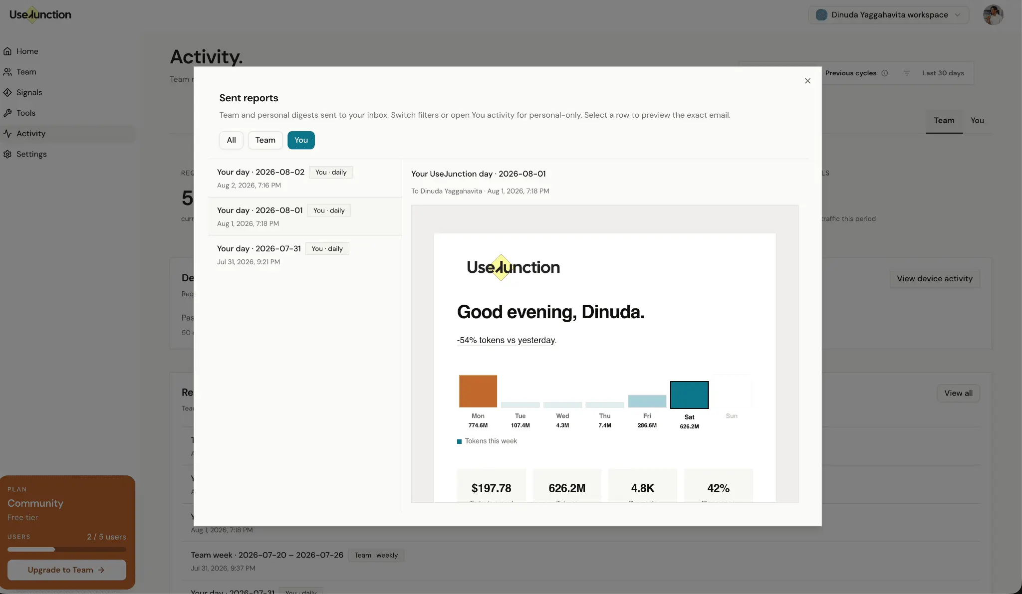 Screenshot 3 of UseJunction