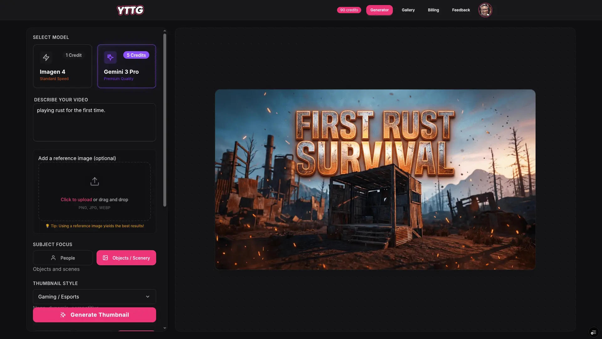 Screenshot 5 of YTTG - YouTube Thumbnail Generator