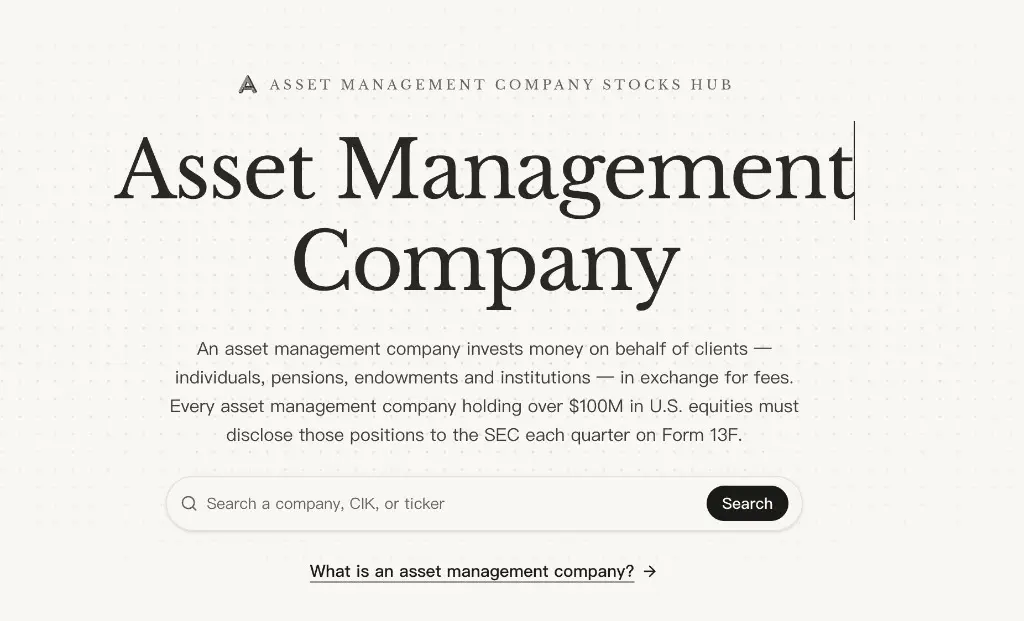 Screenshot 2 of Asset Management Company Stocks