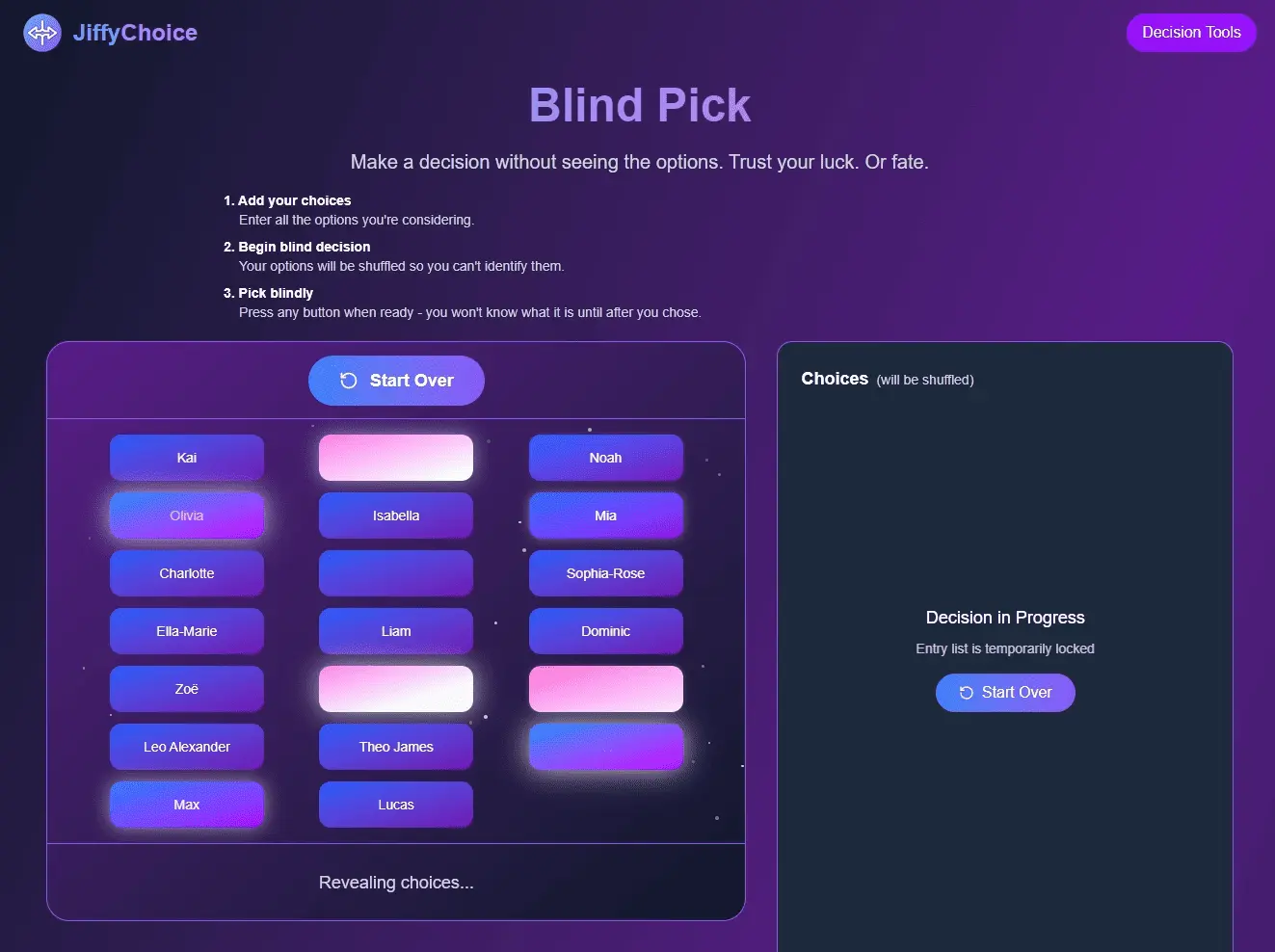 Screenshot 1 of JiffyChoice