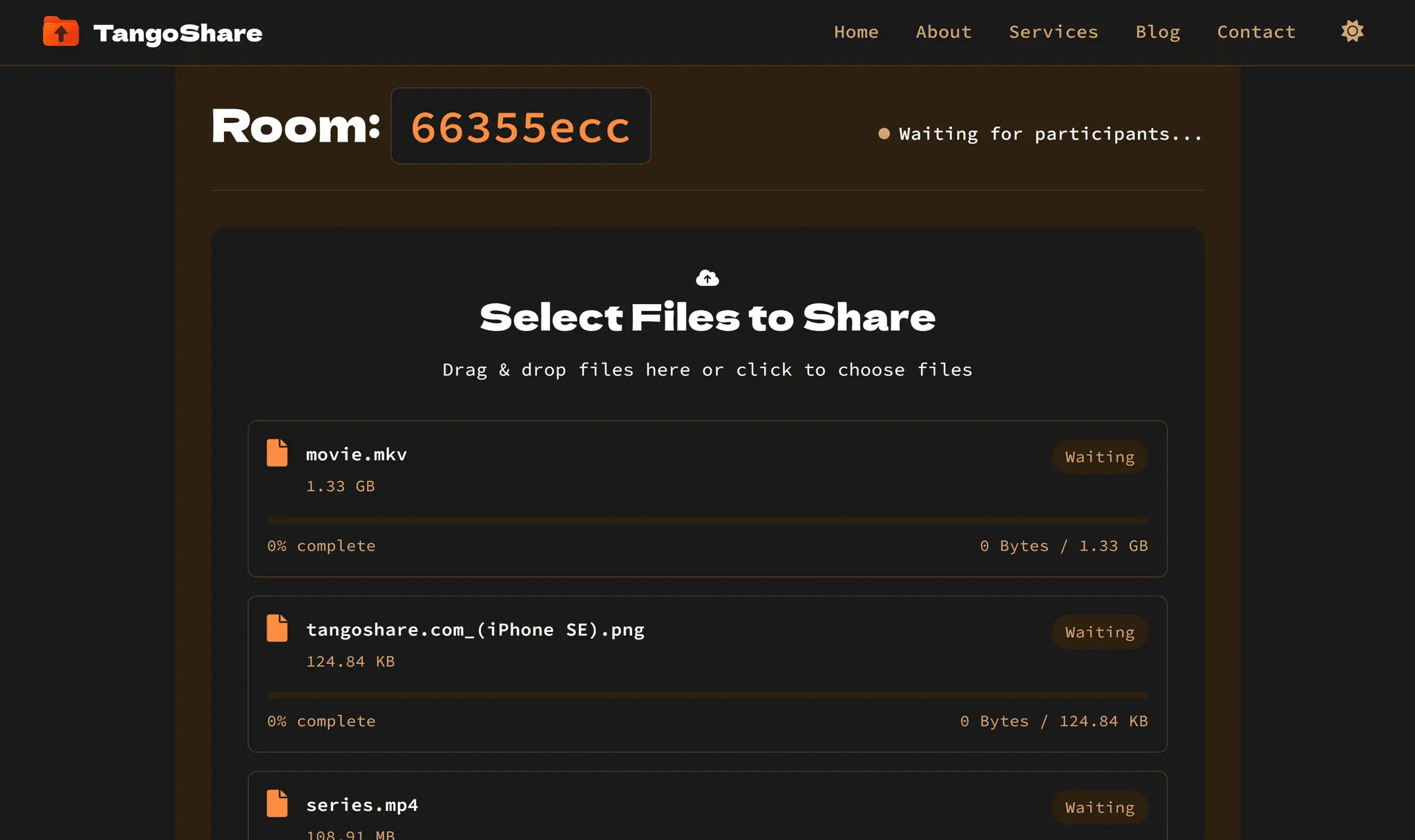Screenshot 6 of TangoShare