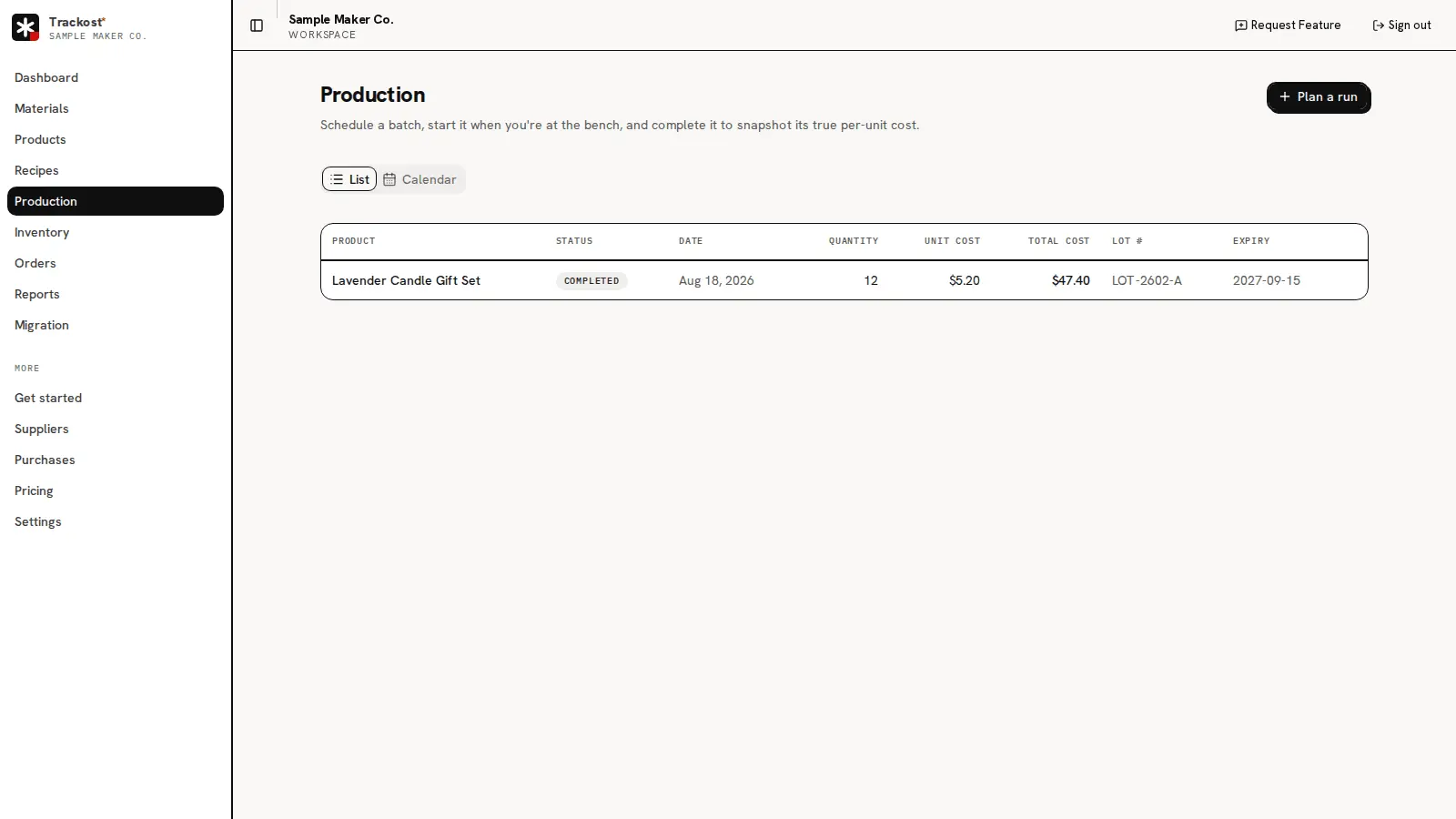 Screenshot 4 of Trackost