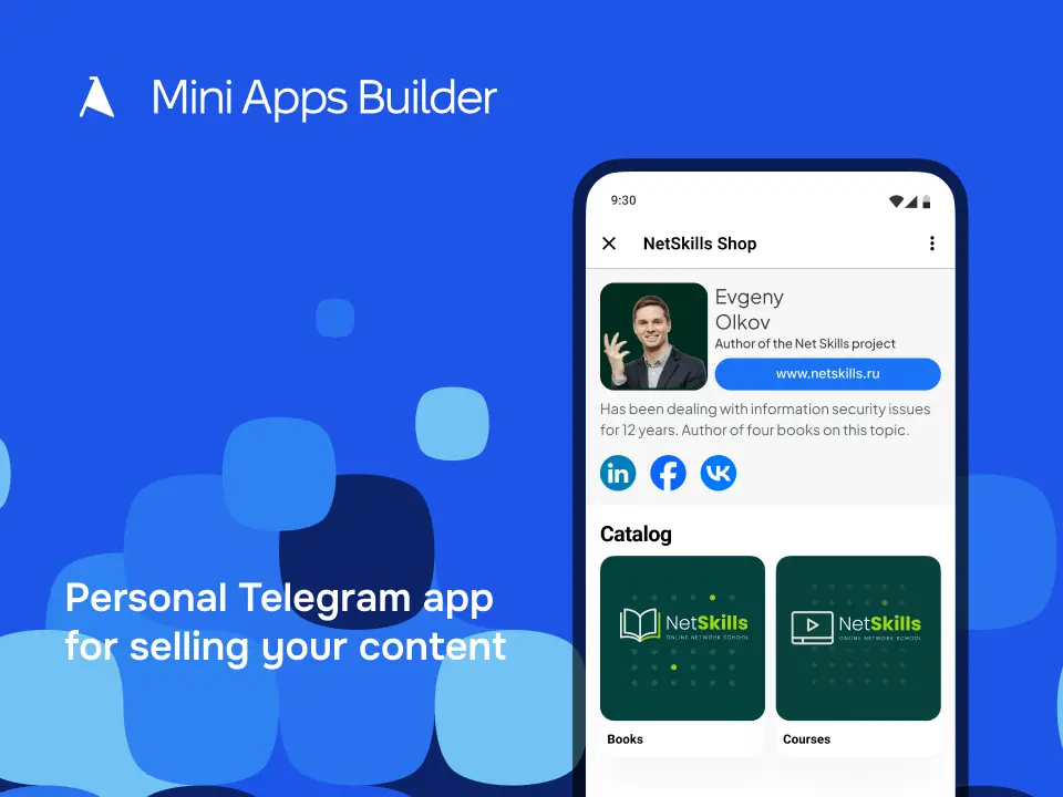 Screenshot 2 of Mini Apps Builder