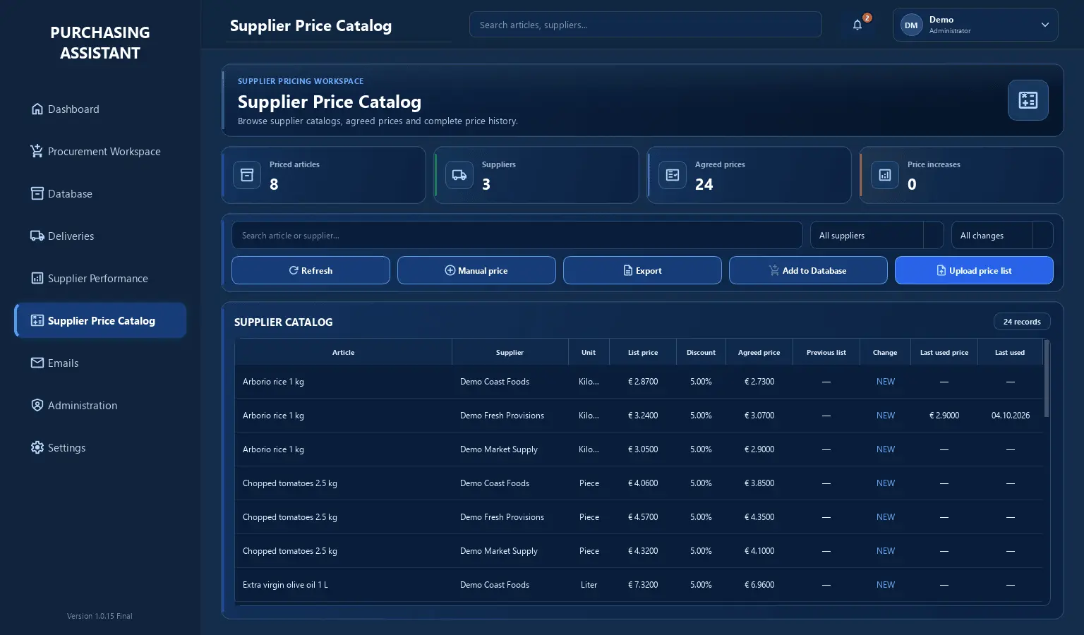 Screenshot 6 of Purchasing Assistant