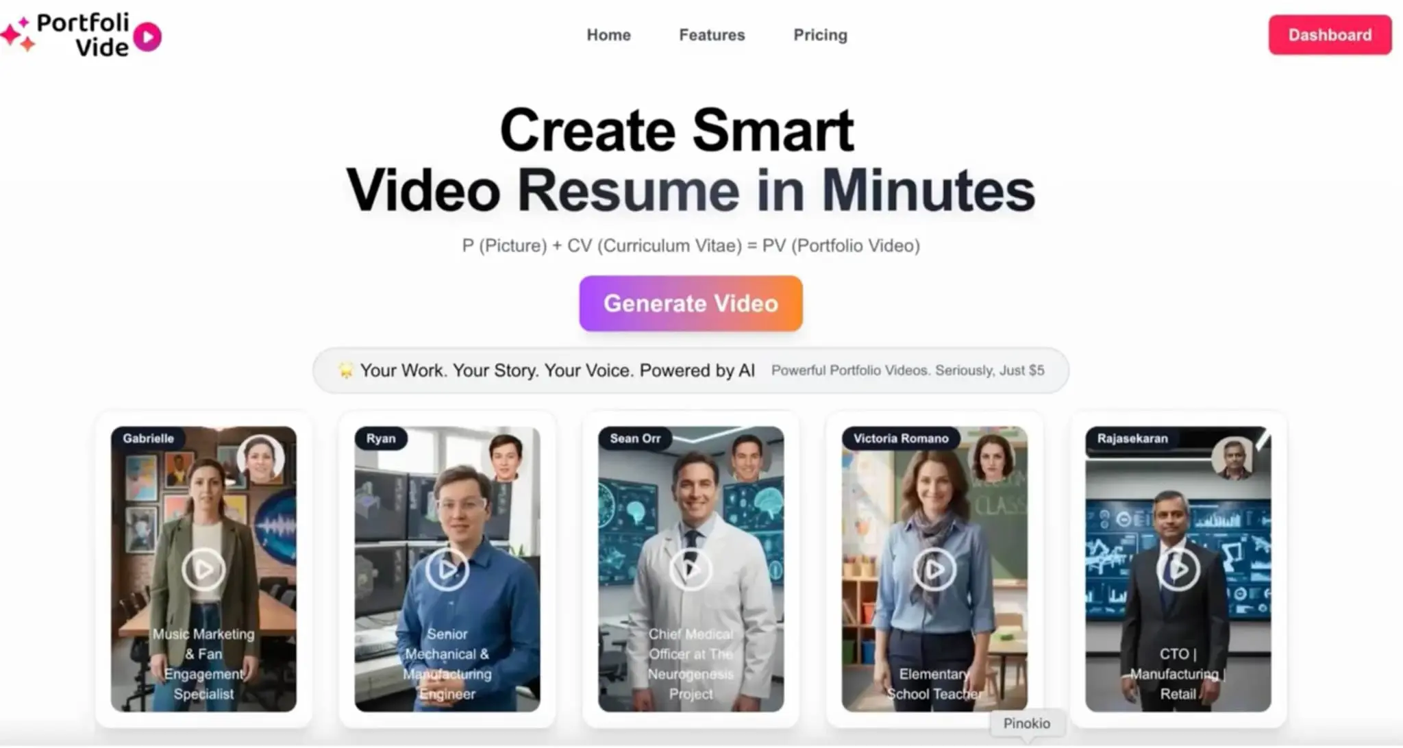 Screenshot 5 of PortfolioVideo