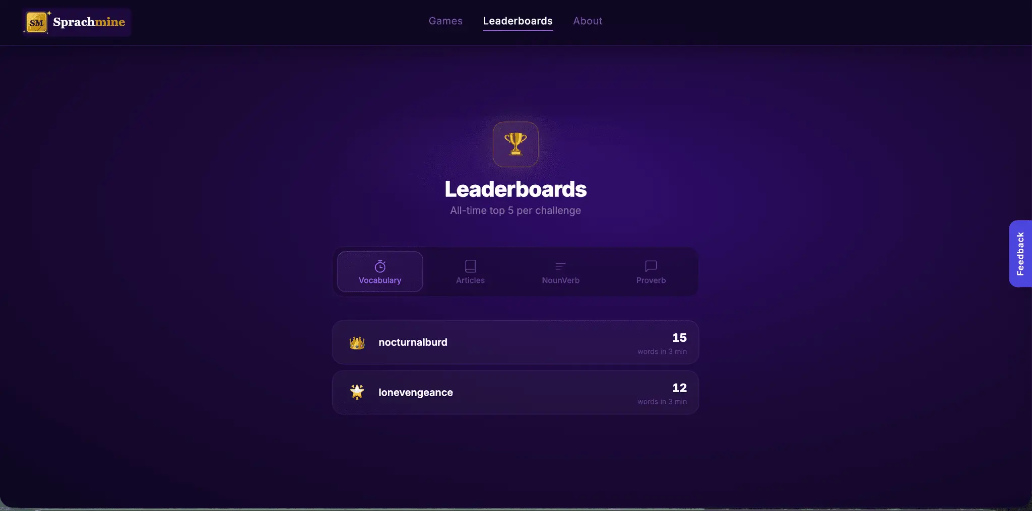 Screenshot 2 of Sprachmine