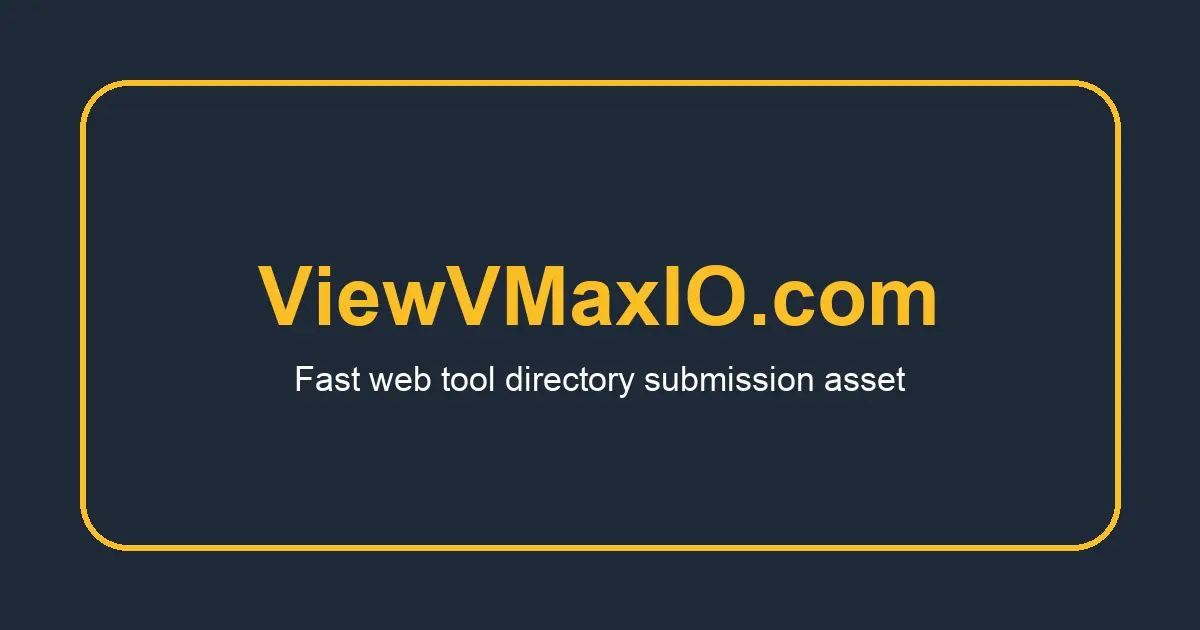 Screenshot 1 of ViewVMaxIO.com