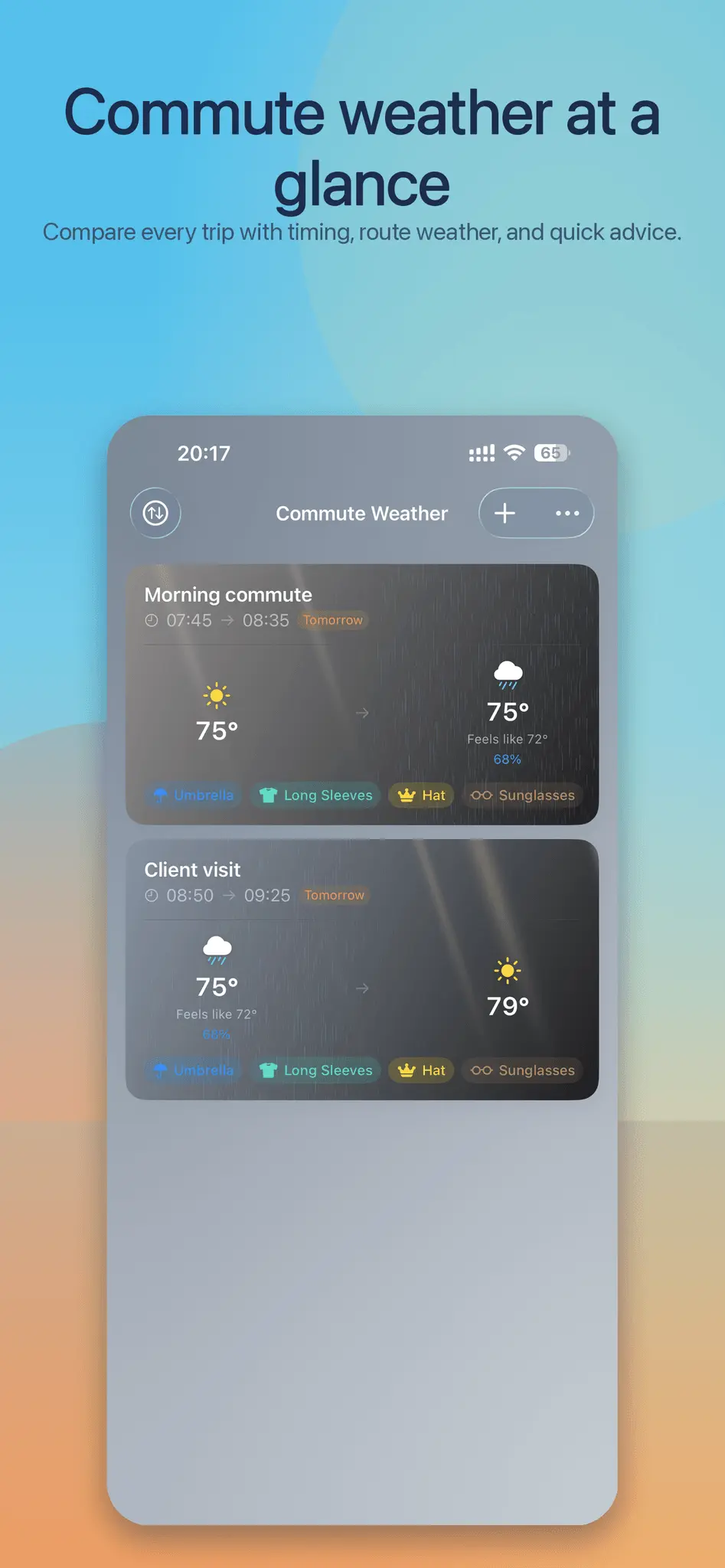 Screenshot 1 of Along Weather