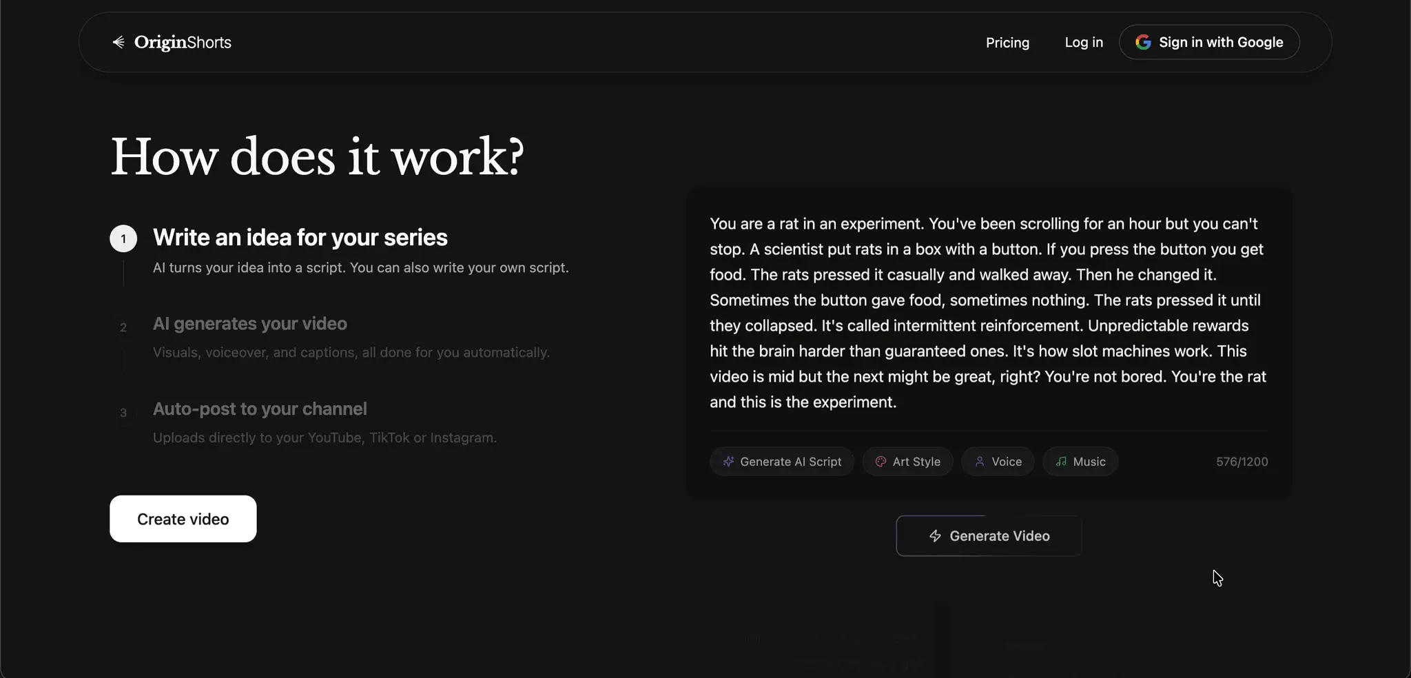 Screenshot 4 of OriginShorts