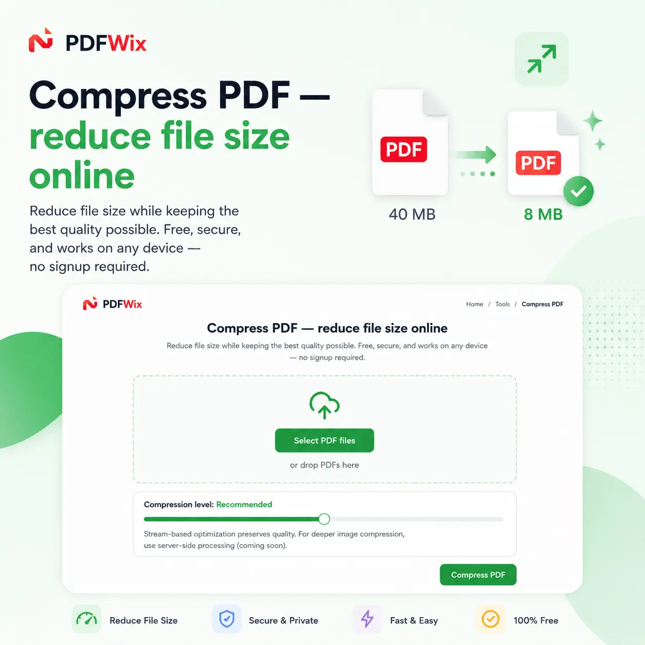 Screenshot 2 of PDFWix