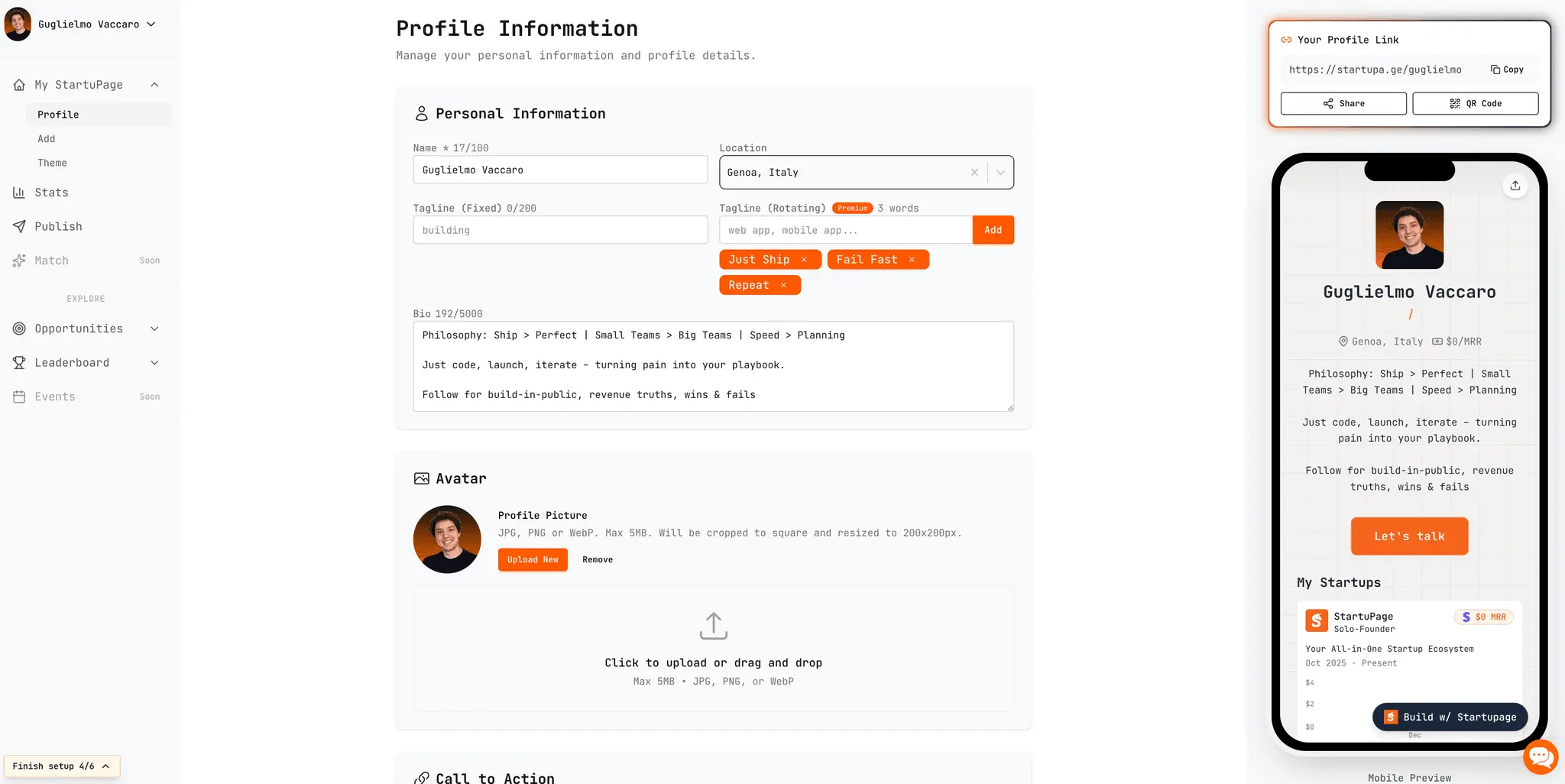 Screenshot 10 of Startupage