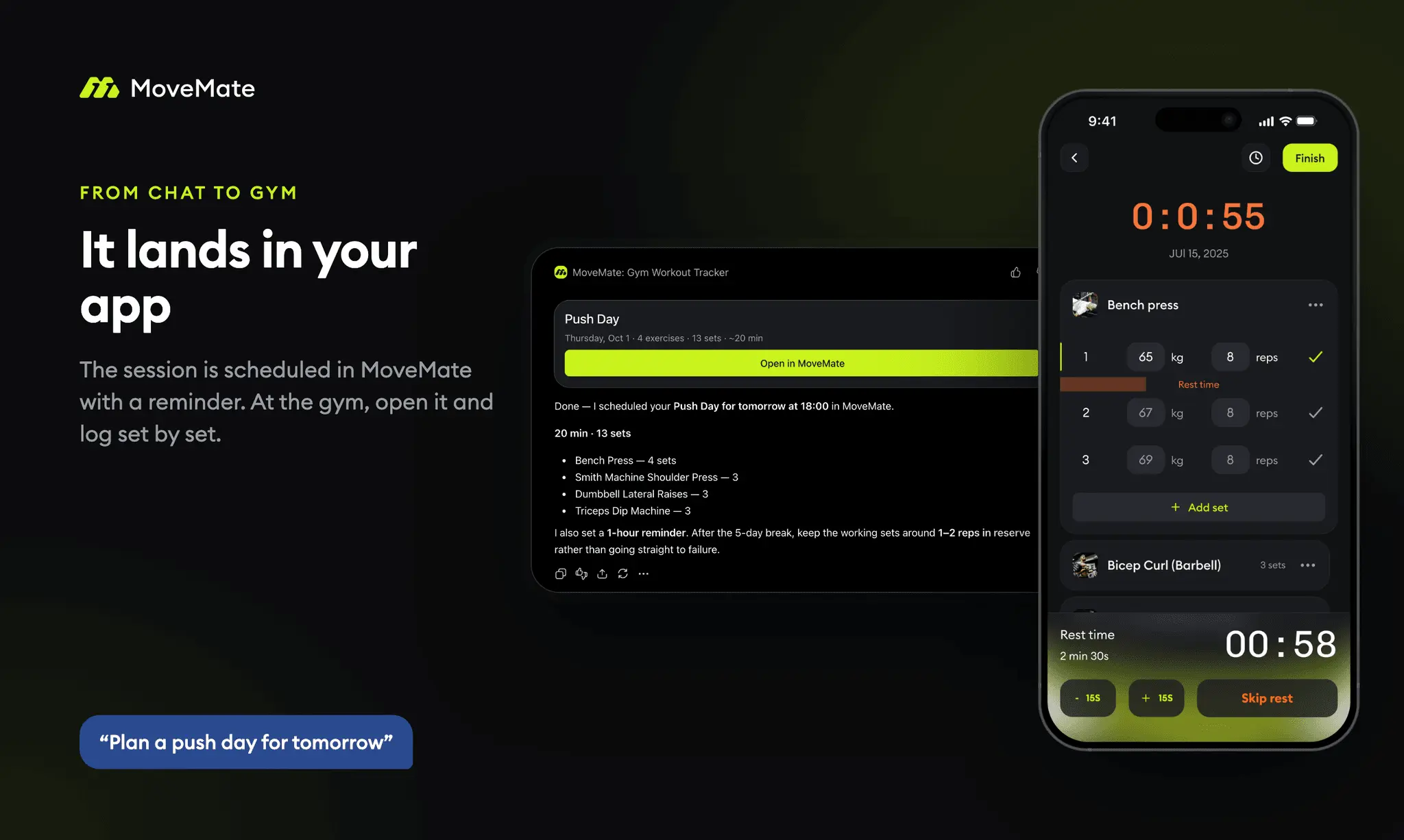 Screenshot 4 of MoveMate for ChatGPT & Claude