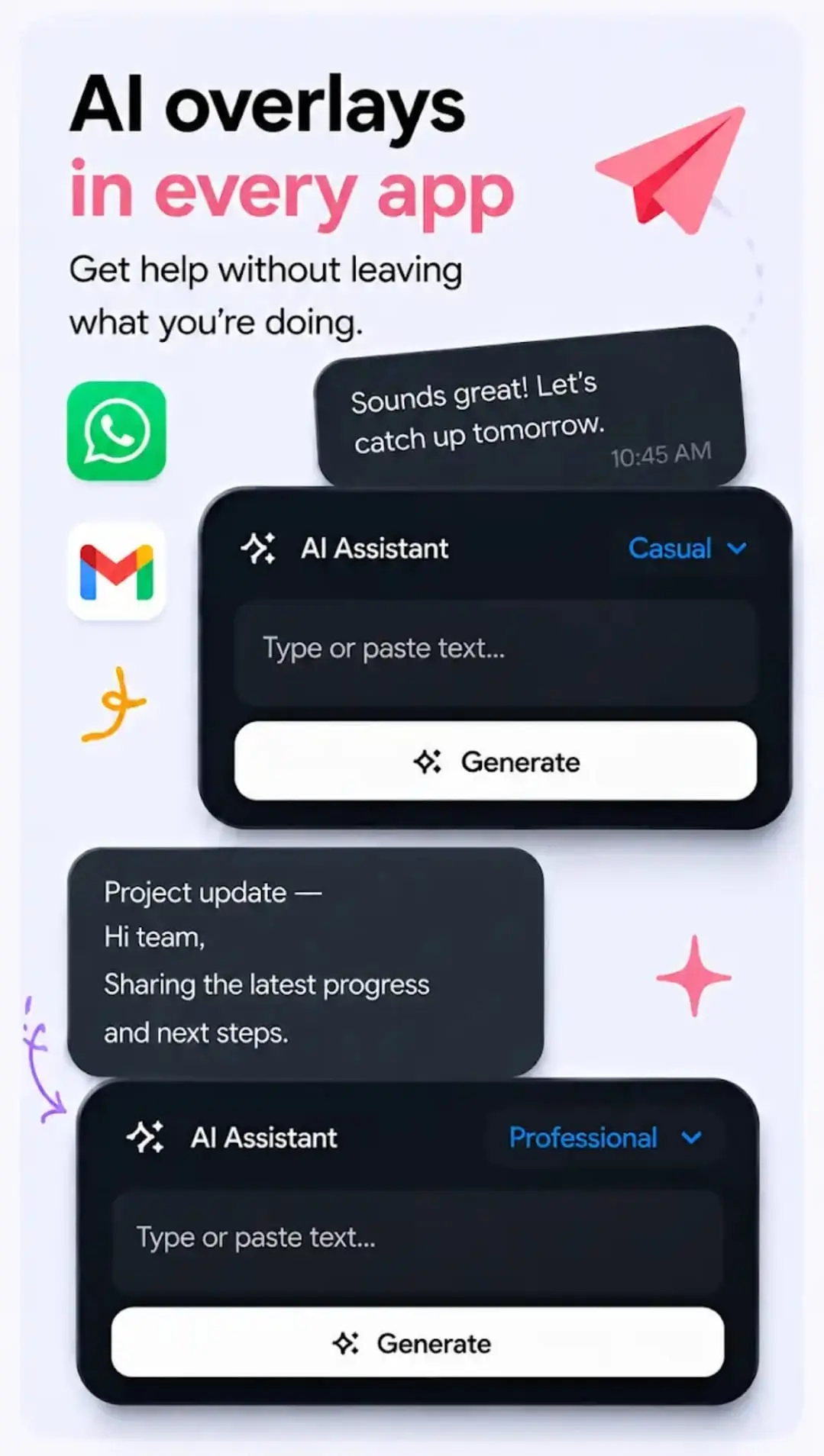 Screenshot 3 of Rewordium: AI Grammar Checker