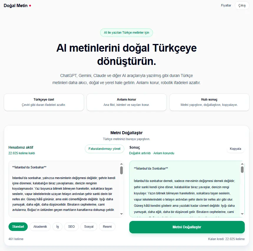Screenshot 2 of Doğal Metin