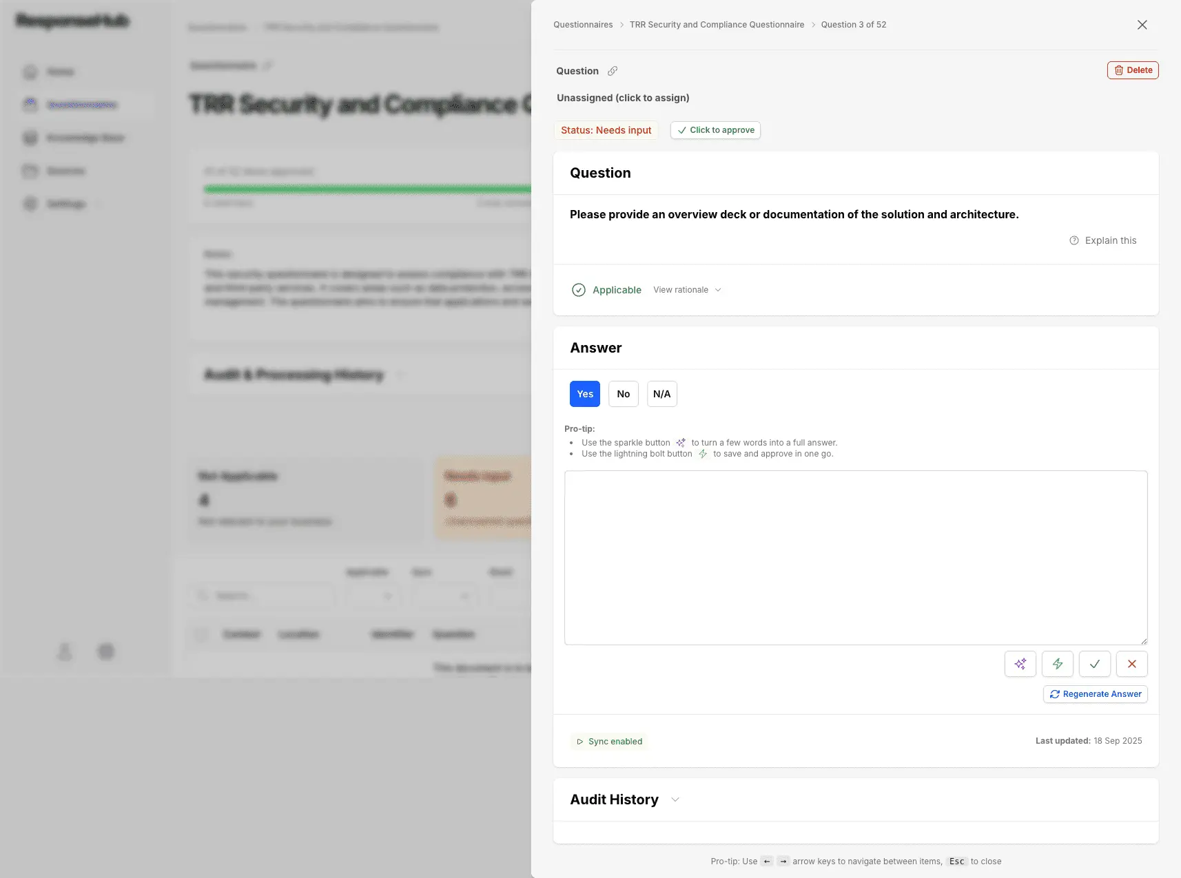 Screenshot 1 of ResponseHub