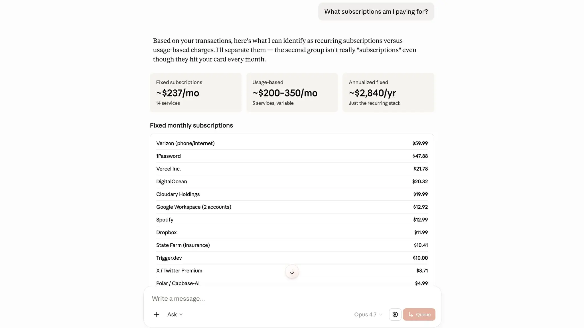 Screenshot 3 of OpenBudget