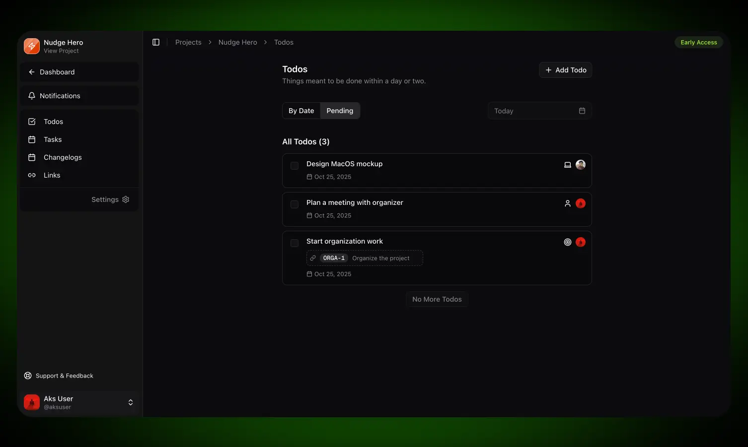 Screenshot 3 of NudgeKai - All-in-One Project Management