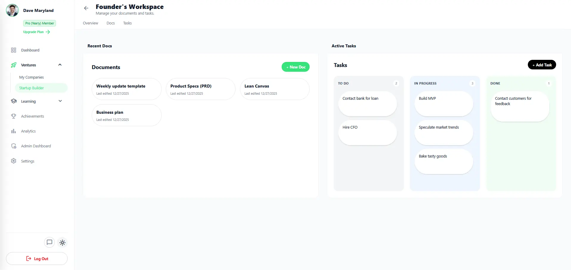 Screenshot 10 of FoundersWorkspace.app
