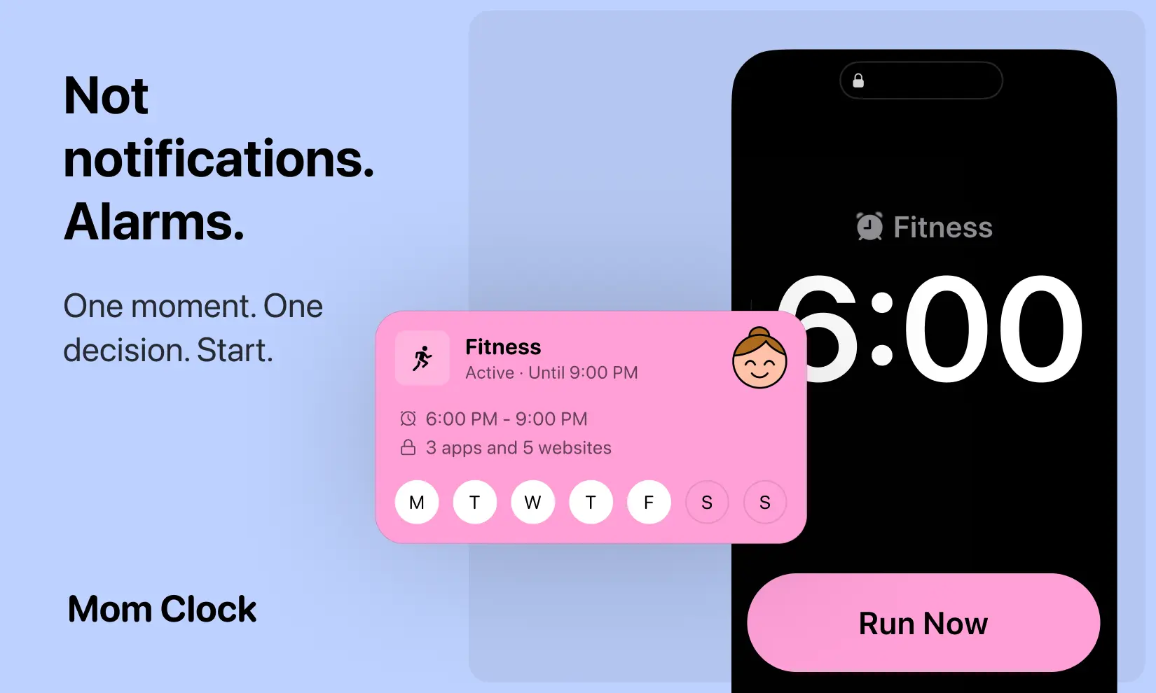 Screenshot 1 of Mom Clock