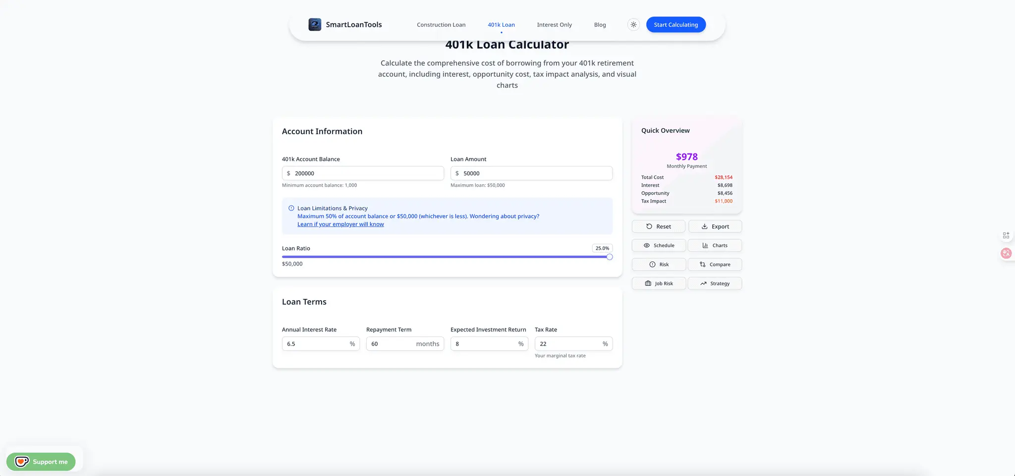 Screenshot 2 of SmartLoanTools