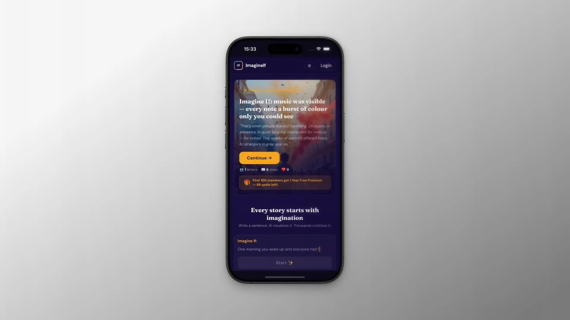Screenshot 1 of ImagineIf